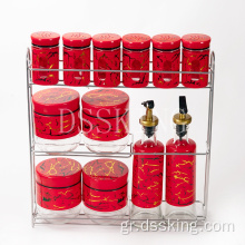 Cosmet Jar Spices Container Κουζίνα Μέλι μπουκάλι φαγητό αποθήκευση δοχείων δοχείο προμηθευτές δοχείο δοχείο Spice Rack Food Container